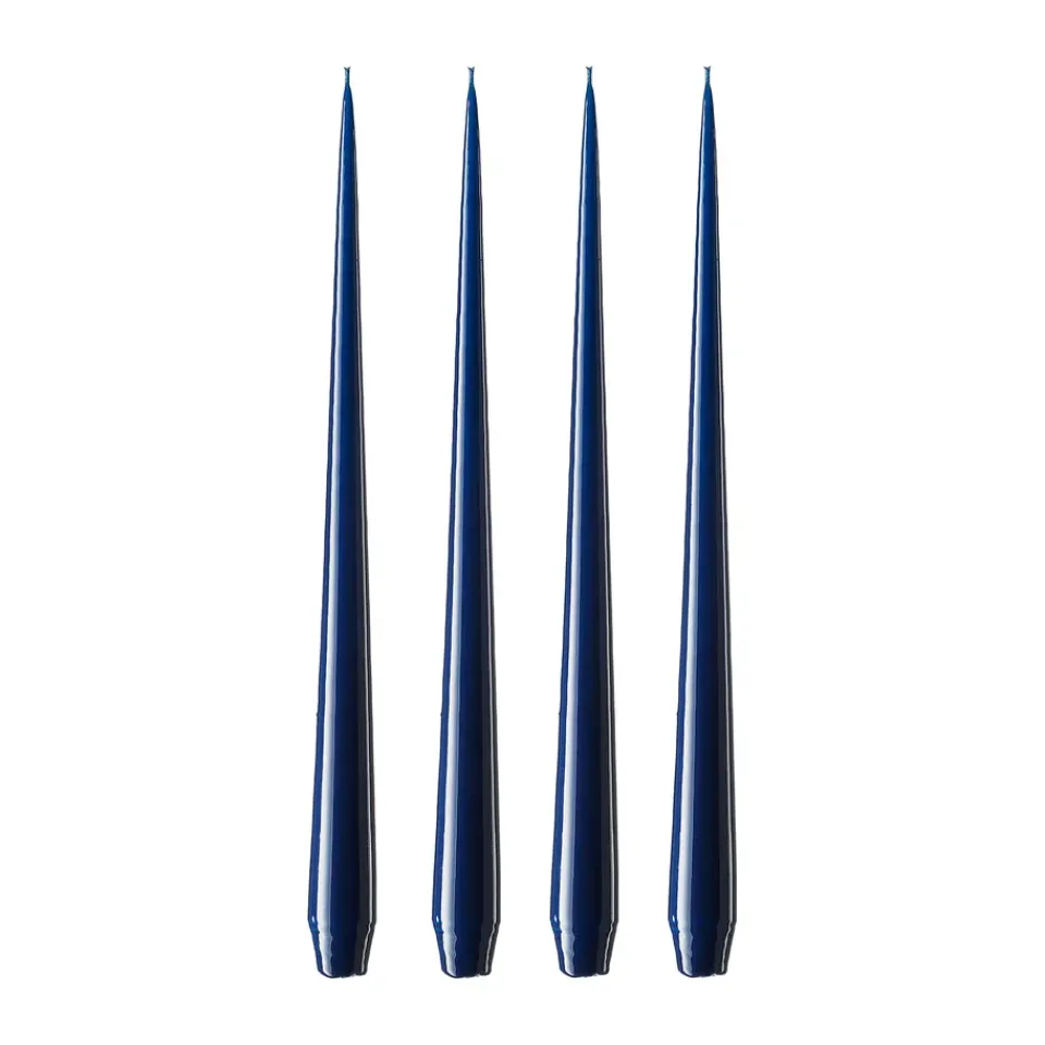 Sale Ester & erik 4 Velas lacadas, royal navy, 42 cm Azul
