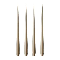 Sale Ester & erik 4 Velas lacadas, nougat note, 42 cm Beige
