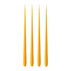 Outlet Ester & erik 4 Velas mate, 85 Mango, 32 cm Amarillo