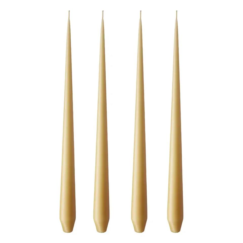 New Ester & erik 4 Velas mate, 14/2, 42 cm Beige