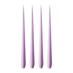 Online Ester & erik 4 Velas mate, Crocus delight 07, 32 cm Púrpura