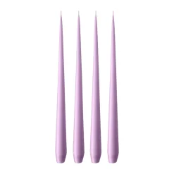 Discount Ester & erik 4 Velas mate, Crocus delight 07, 42 cm Púrpura