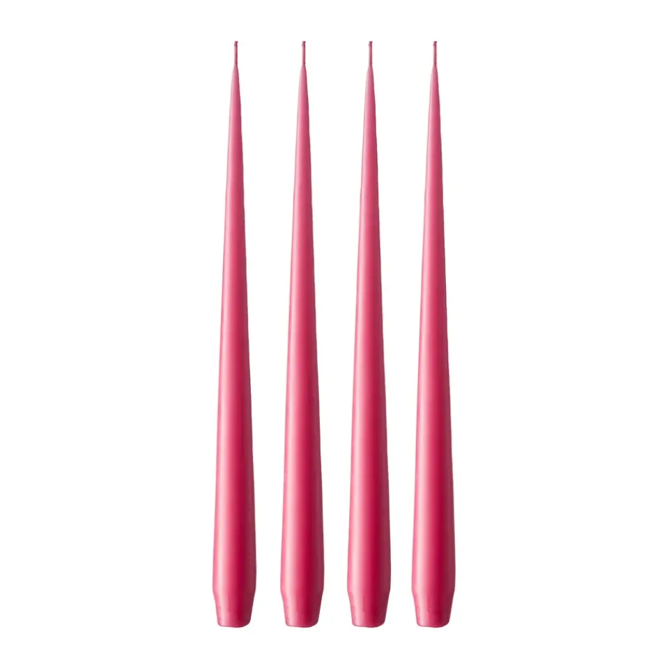 Online Ester & erik 4 Velas mate, Deep pink 41/2, 32 cm Rosa