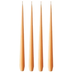 Outlet Ester & erik 4 Velas mate, dark Melon sorbet 19/2, 32 cm Naranja
