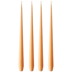 Clearance Ester & erik 4 Velas mate, dark Melon sorbet 19/2, 42 cm Naranja