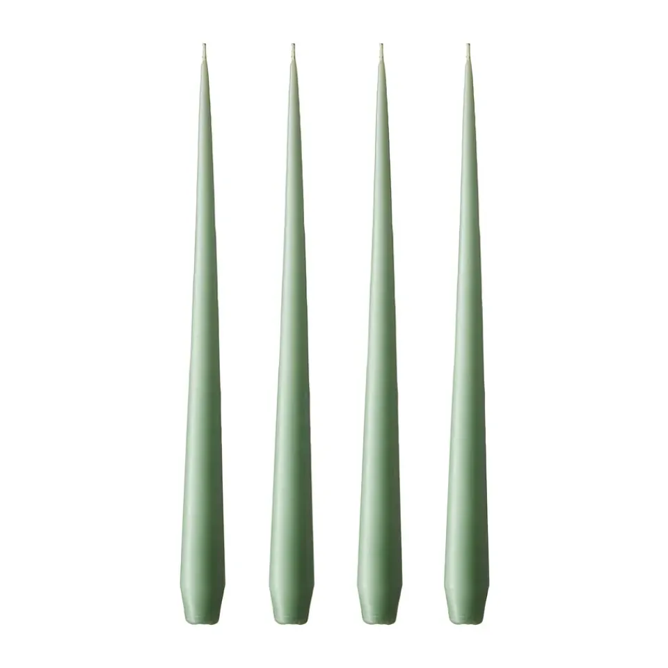 Outlet Ester & erik 4 Velas mate, eucalyptus, 42 cm Verde