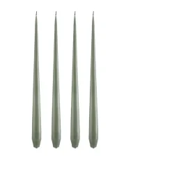 Outlet Ester & erik 4 Velas mate, green soil, 32 cm Verde