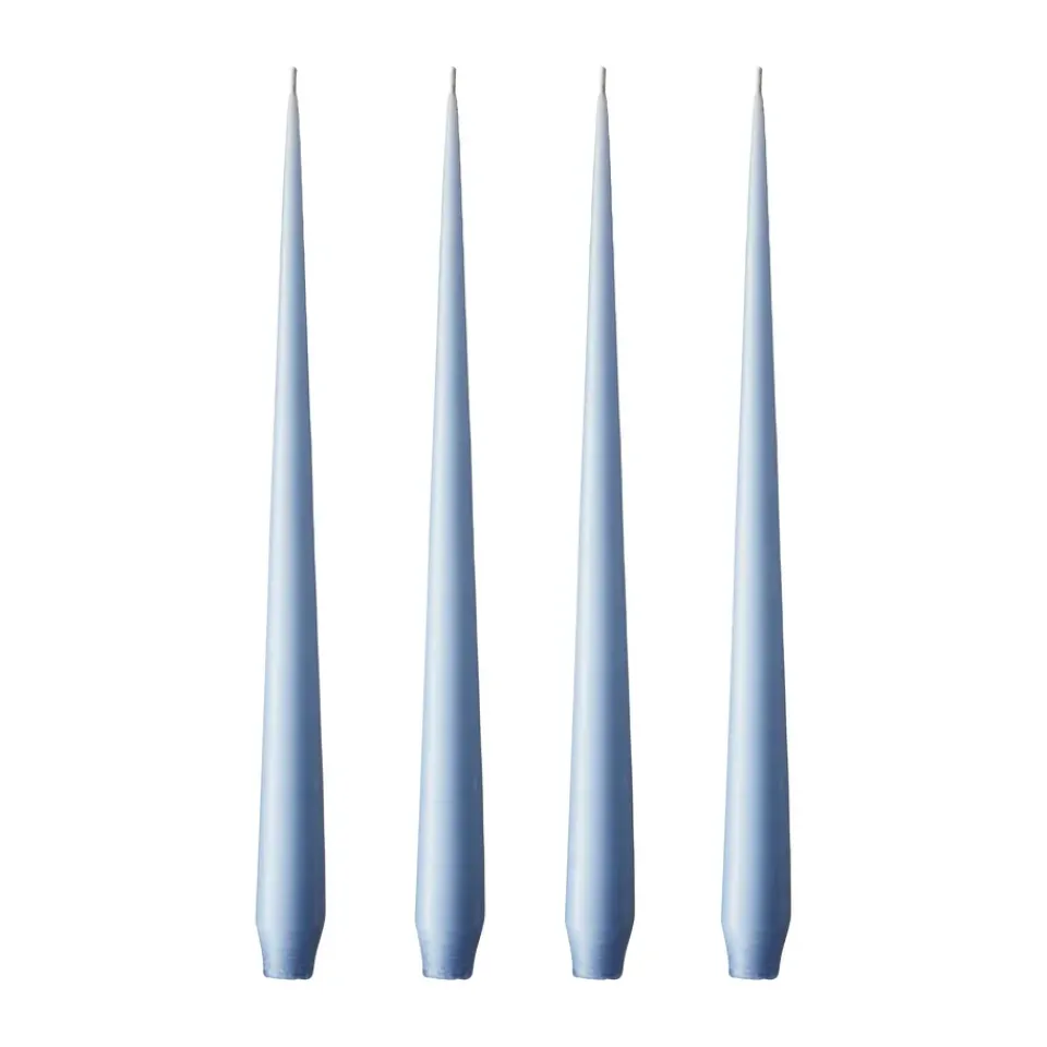 Outlet Ester & erik 4 Velas mate, icy lavender, 32 cm Azul