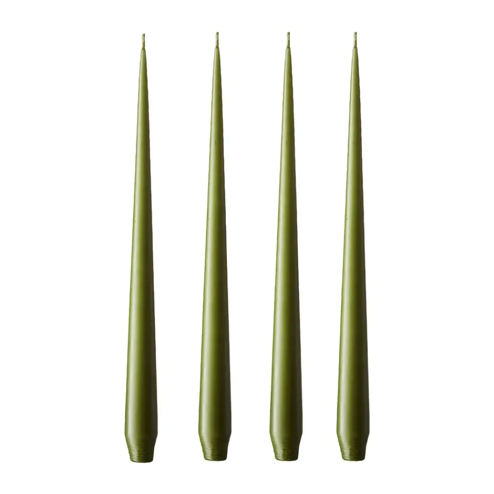 Discount Ester & erik 4 Velas mate, olive glow, 42 cm Verde