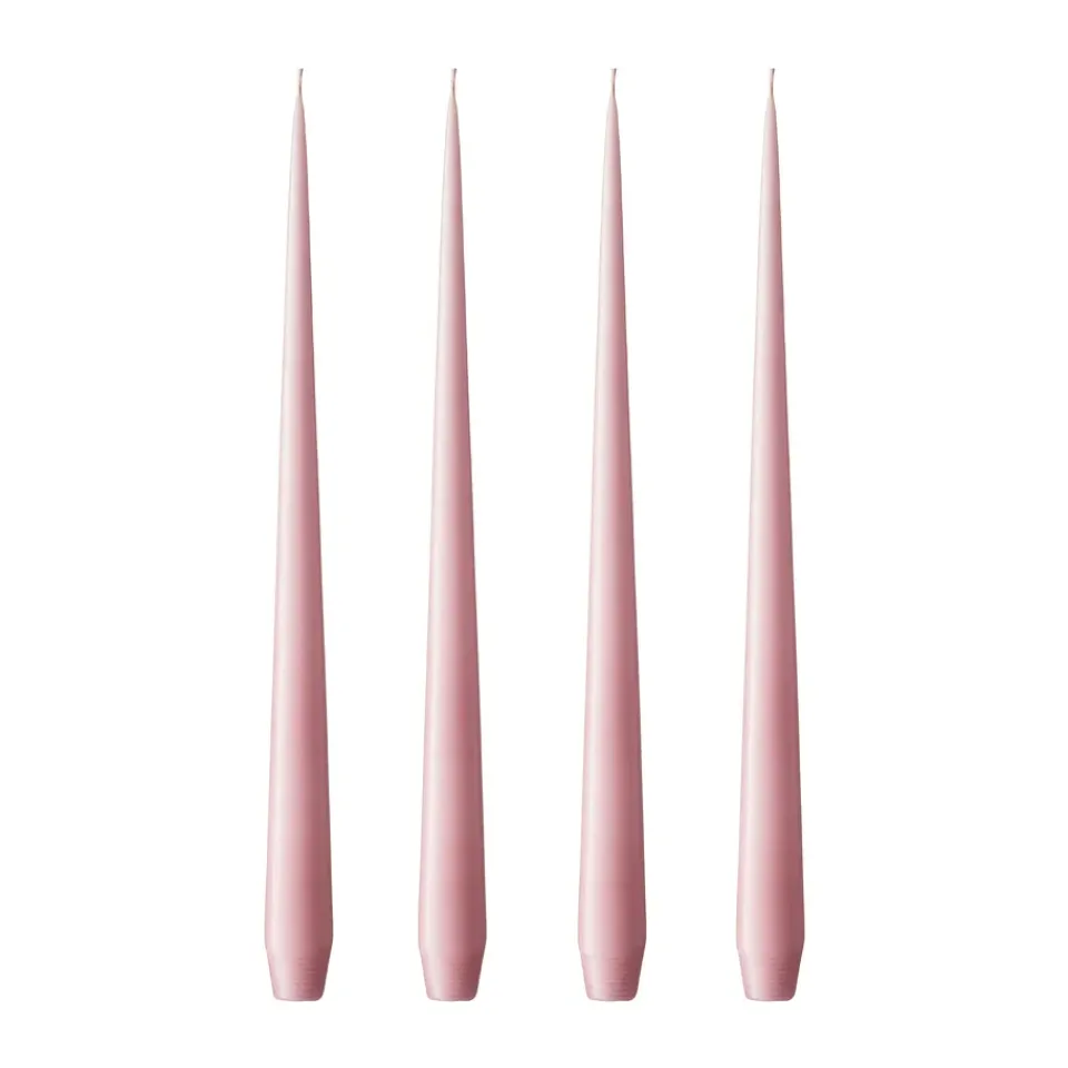 Discount Ester & erik 4 Velas mate, old rose, 32 cm Rosa
