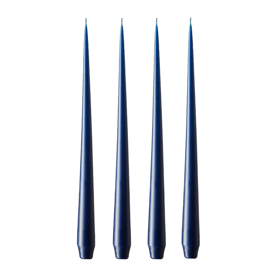 Clearance Ester & erik 4 Velas mate, royal navy, 42 cm Azul