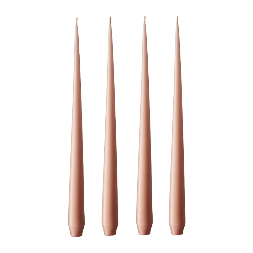 Discount Ester & erik 4 Velas mate, rosy caramel, 42 cm Beige