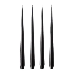 Online Ester & erik 4 Velas mate, raw black, 42 cm Negro