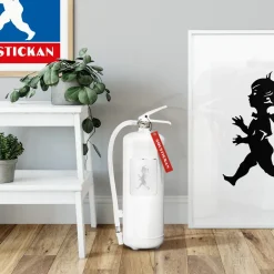 Outlet Solstickan Design Extintor Solstickan 6 kg, Blanco-plateado BlancoPlateado