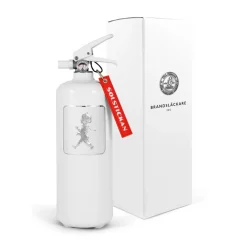 Outlet Solstickan Design Extintor Solstickan 2 kg, Blanco-plateado BlancoPlateado