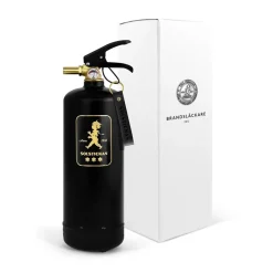 Hot Solstickan Design Extintor Solstickan 2 kg, Negro-dorado NegroColor dorado