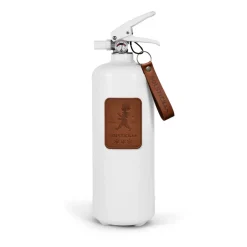 Discount Solstickan Design Extintor Solstickan 2 kg, Piel marrón oscuro BlancoMarrón