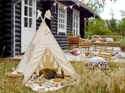 Sale Bloomingville Fardin Tienda tipi 110x110x140 cm, Natur Beige