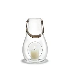 Clearance Holmegaard Farol para velas Design With Light, 24,8 cm Transparente