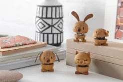 Hot Hoptimist Figura Bunny S, Oak Marrón