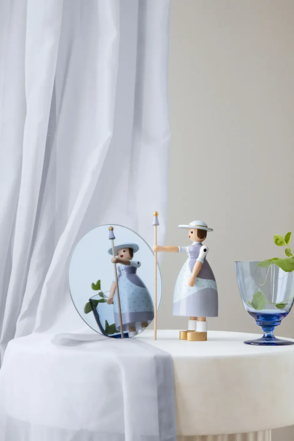 Discount Kay Bojesen Denmark Figura Kay Bojesen pastora, claro Azul