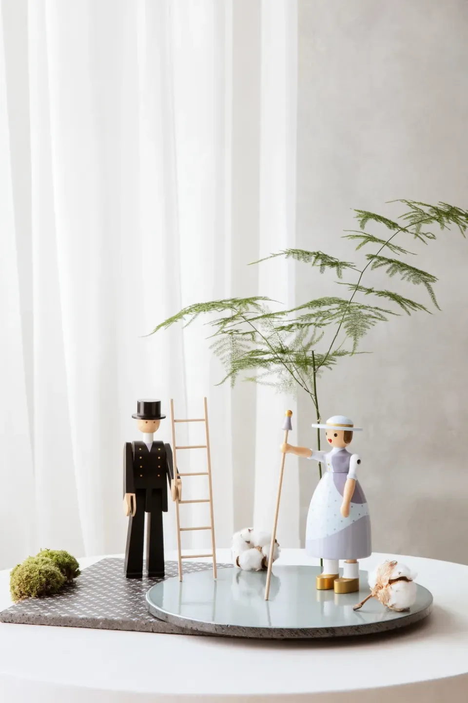 Discount Kay Bojesen Denmark Figura Kay Bojesen pastora, claro Azul