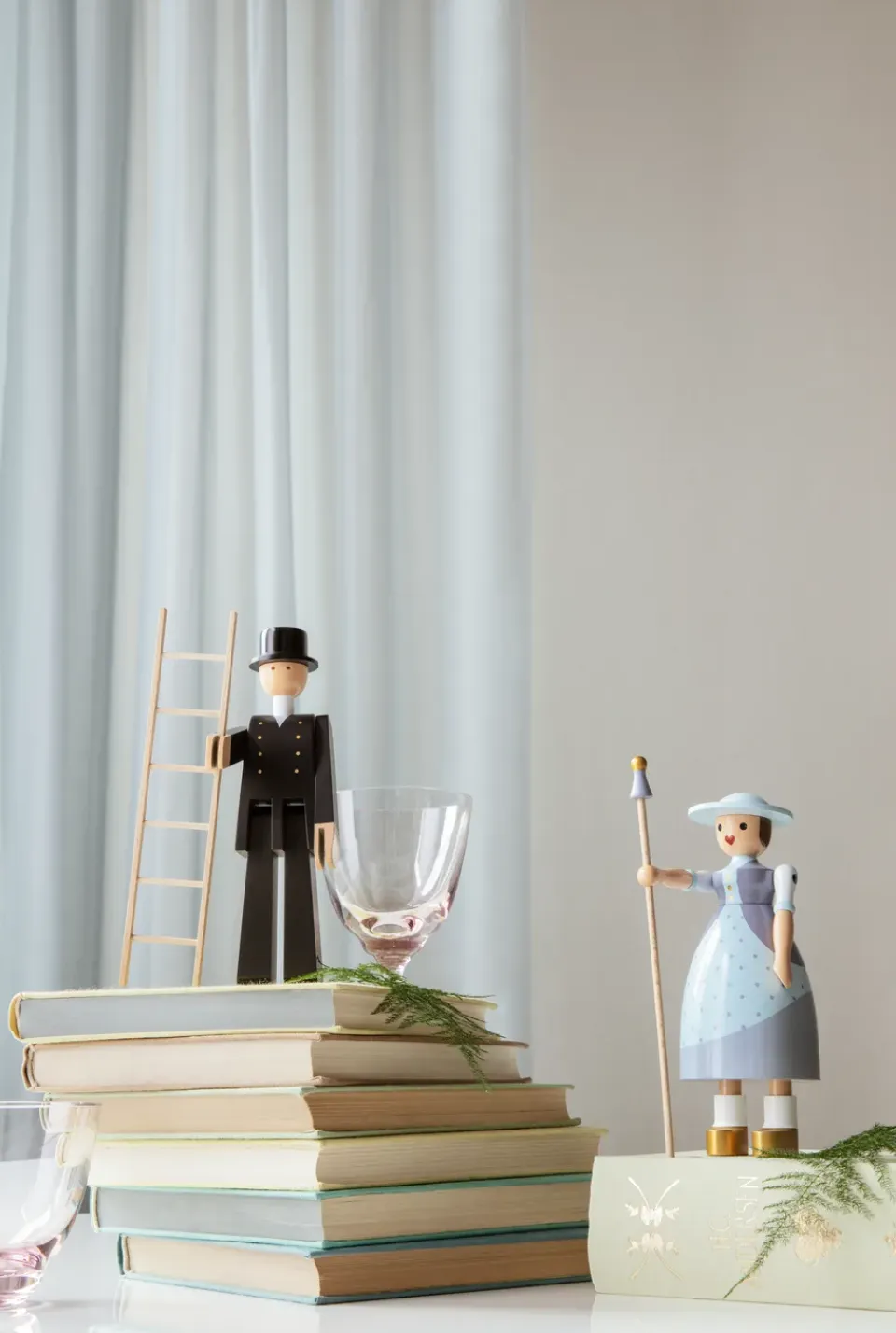 Discount Kay Bojesen Denmark Figura Kay Bojesen pastora, claro Azul