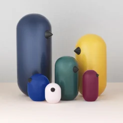 Best Normann Copenhagen Figura Little Bird, color, , 3 cm Rosa