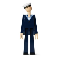Clearance Kay Bojesen Denmark Figura madera Kay Bojesen marinero, azul AzulBlanco