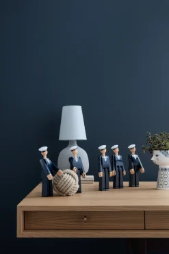 Clearance Kay Bojesen Denmark Figura madera Kay Bojesen marinero, azul AzulBlanco
