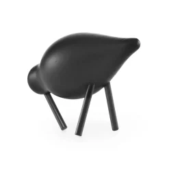 Normann Copenhagen Figura Shorebird, , pequeño Negro