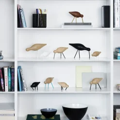 Sale Normann Copenhagen Figura Shorebird nogal-latón, mediana Marrón