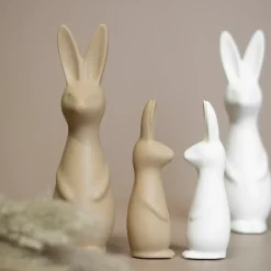 Clearance DBKD Figura Swedish rabbit small, White Blanco