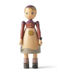 Clearance Kay Bojesen Denmark Figura The Little Match Girl, Haya Marrón