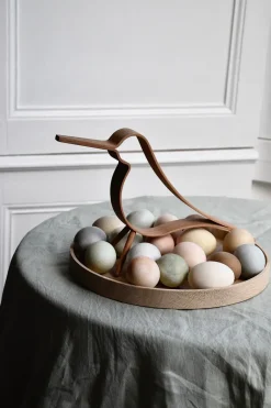 Outlet Cooee Design Figura Woody Bird grande, Roble Marrón