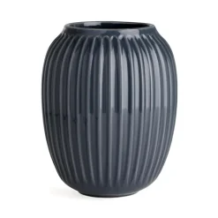 Discount Kähler Florero Hammershøi mediano, antracita Gris