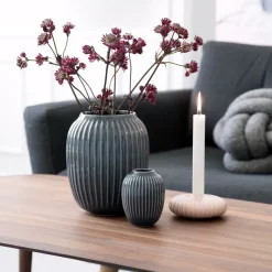 New Kähler Florero Hammershøi mini, antracita Gris