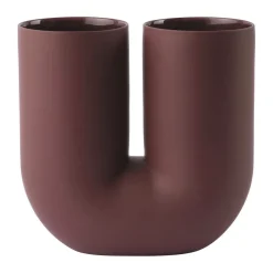 Online Muuto Florero Kink 26 cm, Deep red Rojo