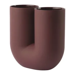 Online Muuto Florero Kink 26 cm, Deep red Rojo