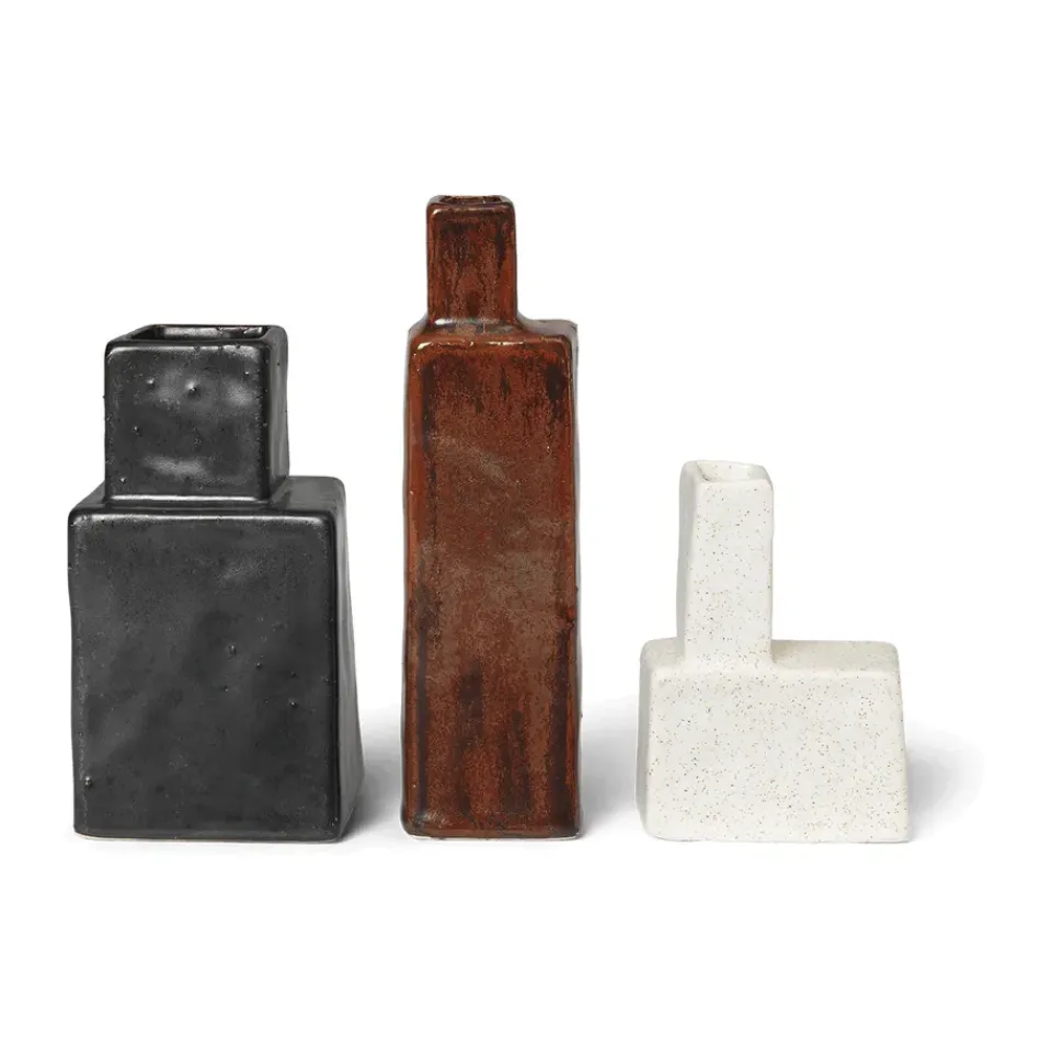 Outlet Ferm Living Florero Koa 3 piezas, Multi