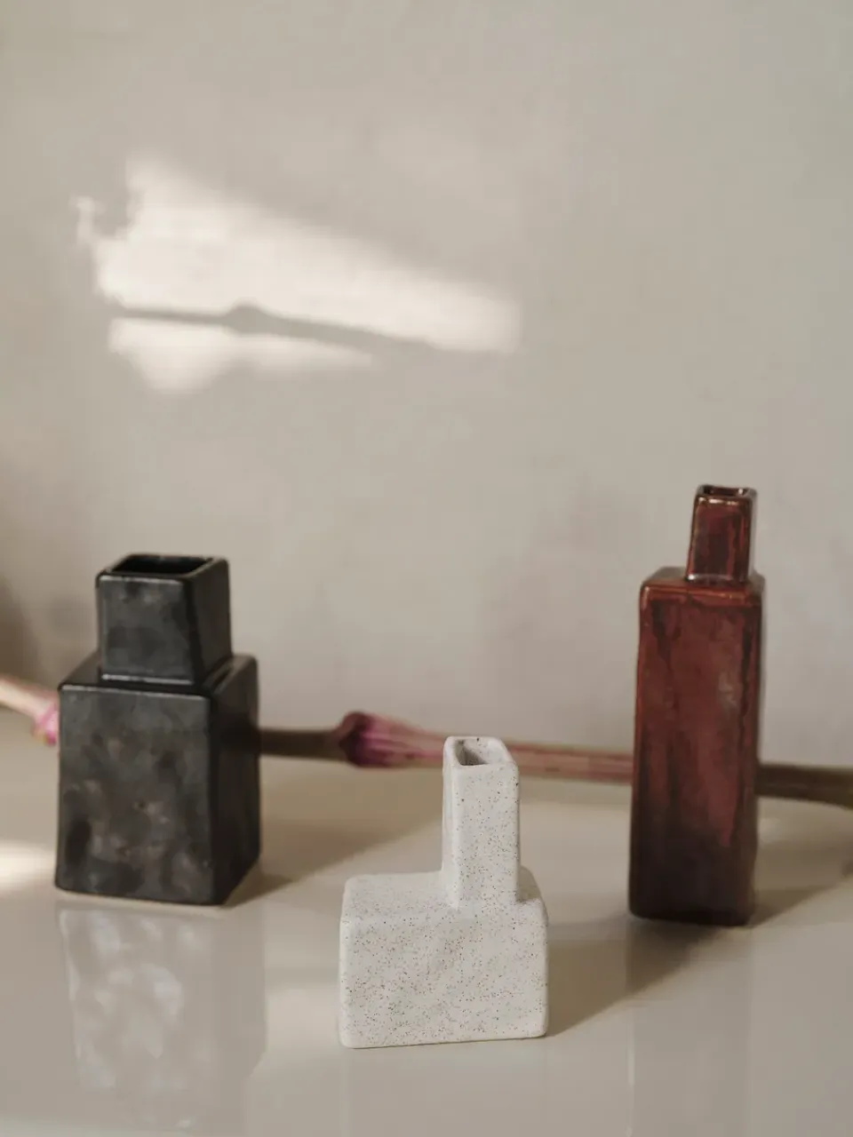 Outlet Ferm Living Florero Koa 3 piezas, Multi