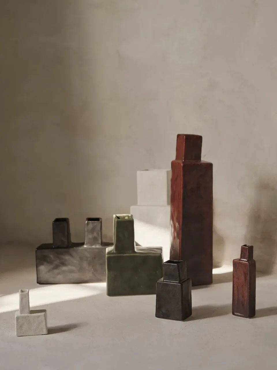 Outlet Ferm Living Florero Koa 3 piezas, Multi