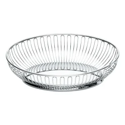Best Alessi Frutero ovalado 20x28 cm, Acero inoxidable Plateado