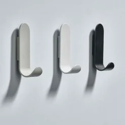 New Zone Denmark Gancho A-Hook, White, single Blanco