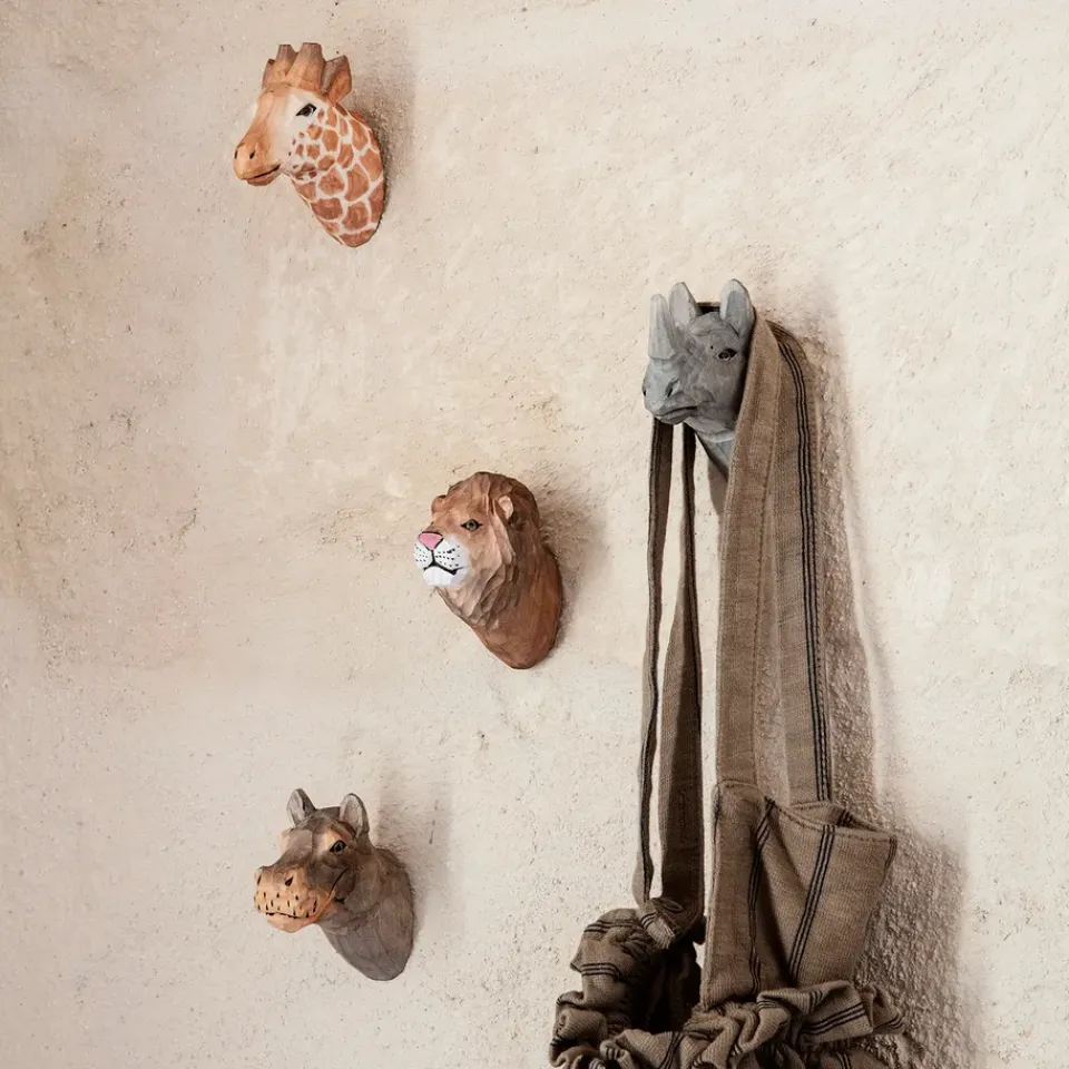 Outlet Ferm Living Gancho Animal , León Naranja