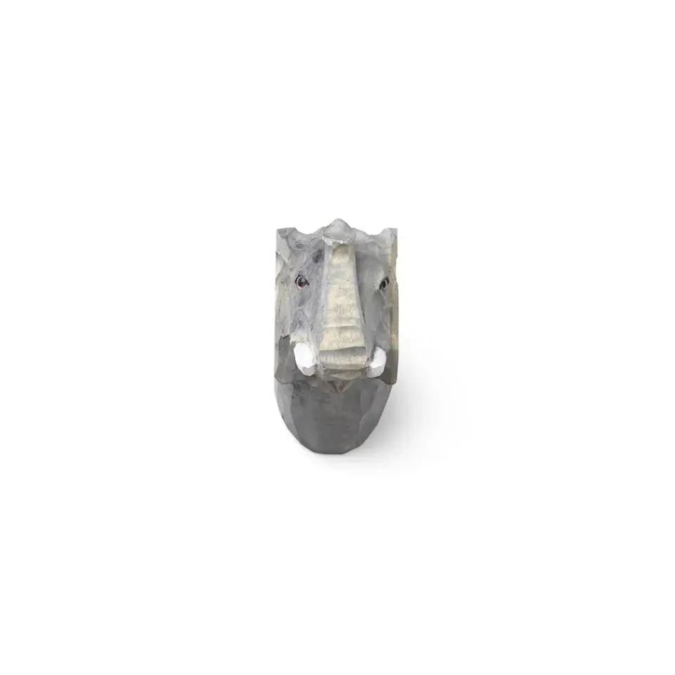 Ferm Living Gancho Animal , elefante Gris