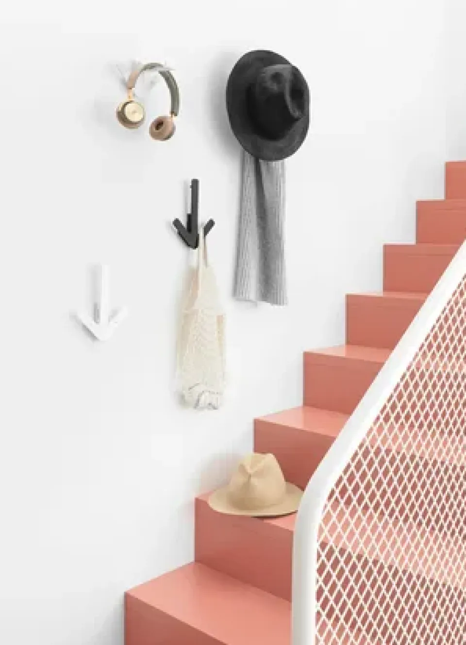 Best Design House Stockholm Gancho Arrow, Blanco