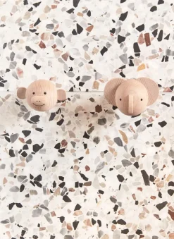 Sale OYOY Gancho de pared Mini, Elefant Beige