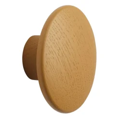 New Muuto Gancho Dots wood burnt orange, Ø6,5 cm Naranja