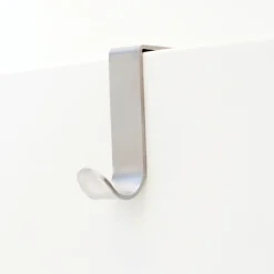 Best Bosign Gancho en J 2-pack, Acero satinado Plateado